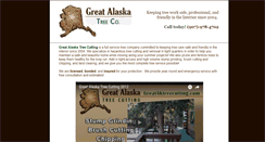 Desktop Screenshot of greataktreecutting.com